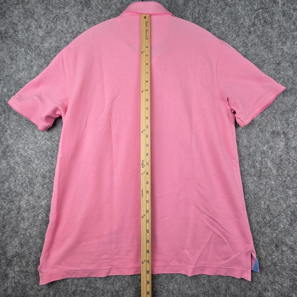 Lot of 3 IZOD Advantage Performance Natural Stretch Polo Shirts Mens Large Pink - Picture 10 of 12